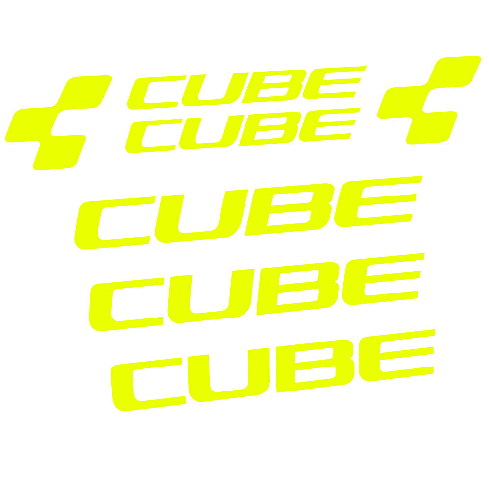 Autocollant Cube, Cadre, Vélo vinyle autocollant