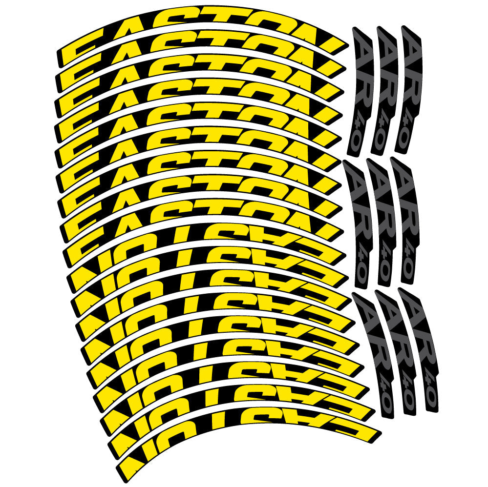 Autocollant Easton AR40, Roues VTT 29, Autocollant Vélo vinyle