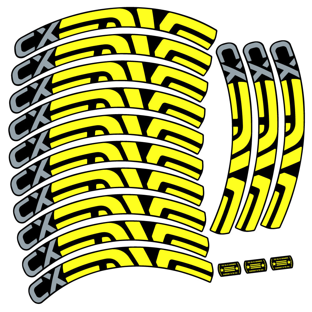 Autocollant Enve CX, Roues VTT 29, Autocollant Vélo vinyle