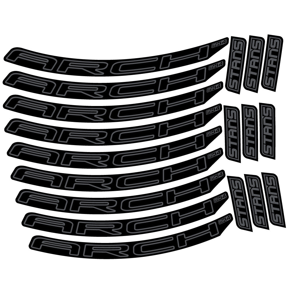 Autocollant Stans Arch MK4 2021, Roues VTT 29, Autocollant Vélo vinyle