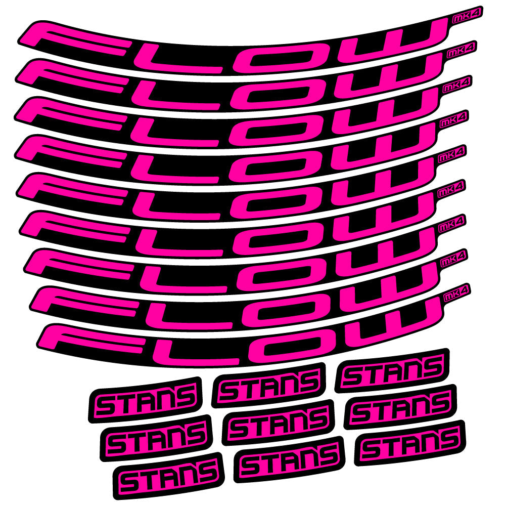 Autocollant Stans Flow S2 Ver.2, Roues VTT 29, Autocollant Vélo vinyle