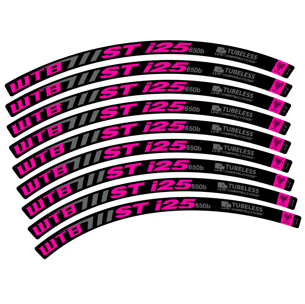 Autocollant WTB ST i25, Roues VTT 29, Autocollant Vélo vinyle