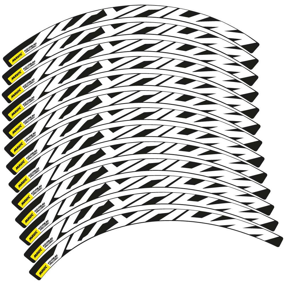 Autocollant Mavic Ksyrium Disc, Roues Route 30mm, Autocollant Vélo vinyle
