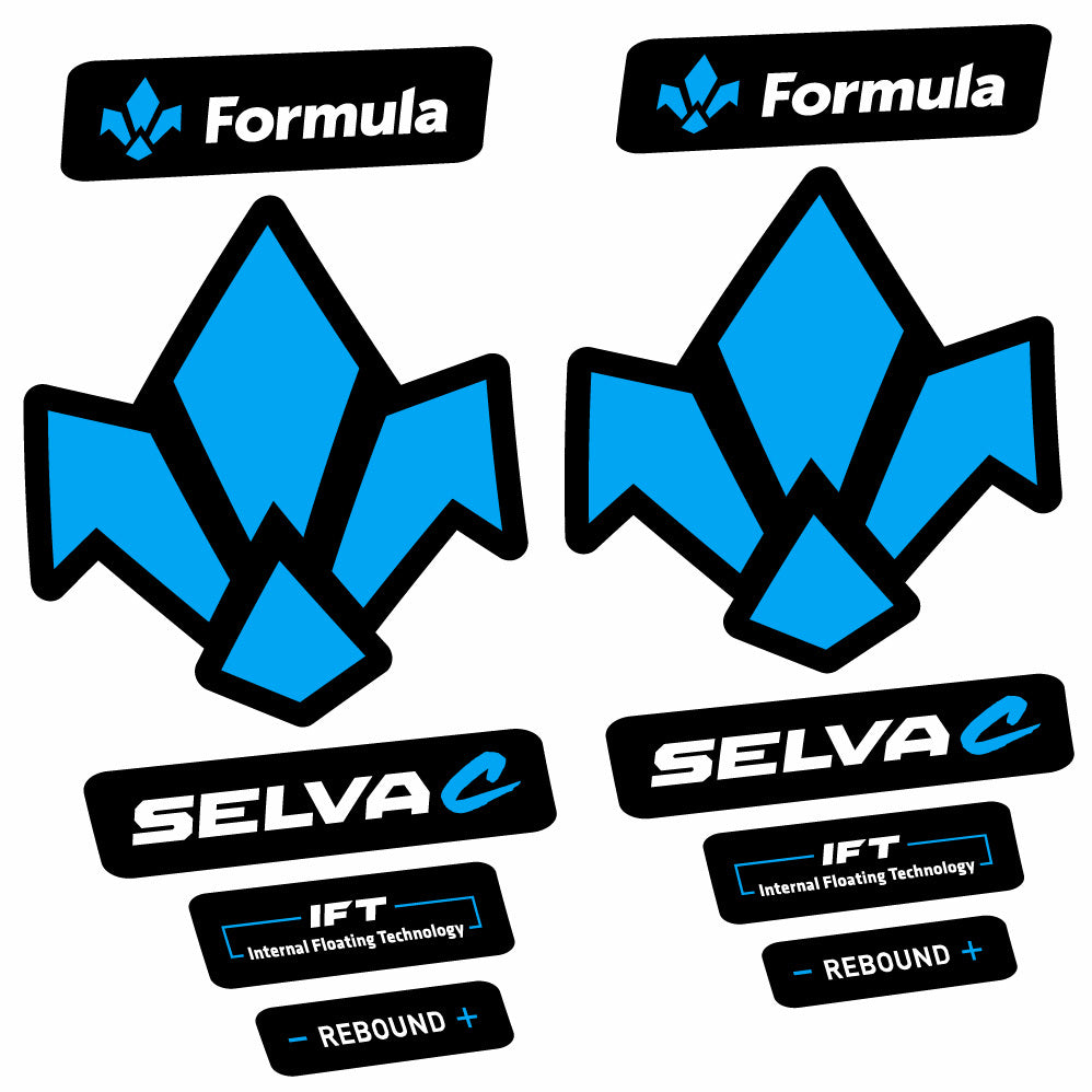 Autocollant Formula Selva C 2019, Fourche 29, Autocollant Vélo vinyle