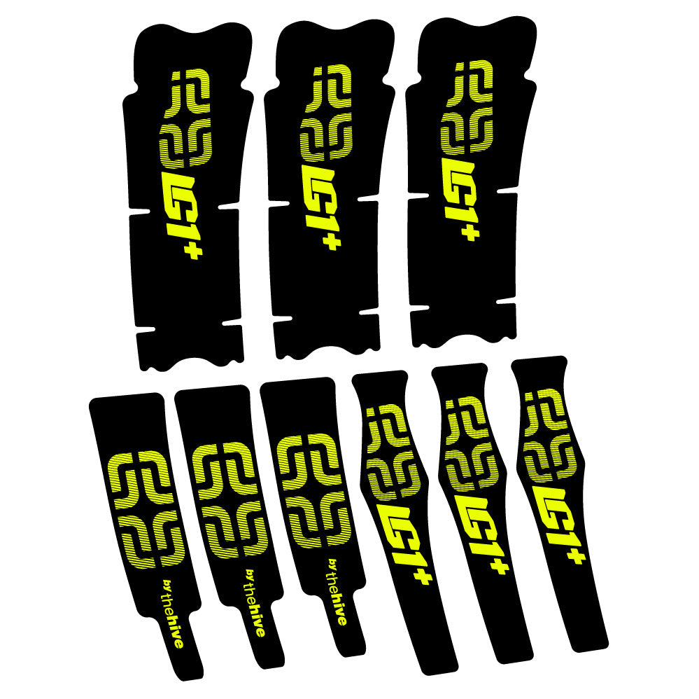 Autocollant E-thirteen LG1 Plus Carbon, Pédalier, Vélo vinyle autocollant