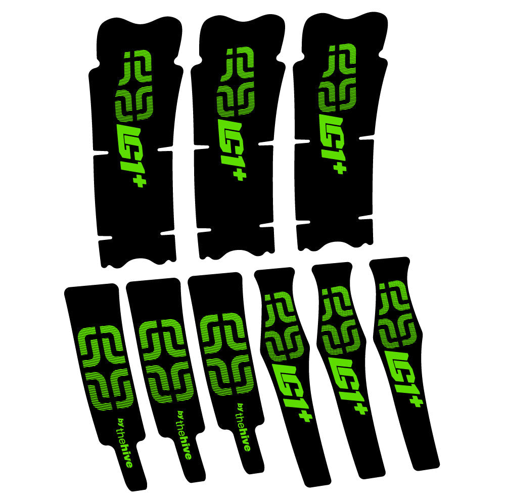 Autocollant E-thirteen LG1 Plus Carbon, Pédalier, Vélo vinyle autocollant