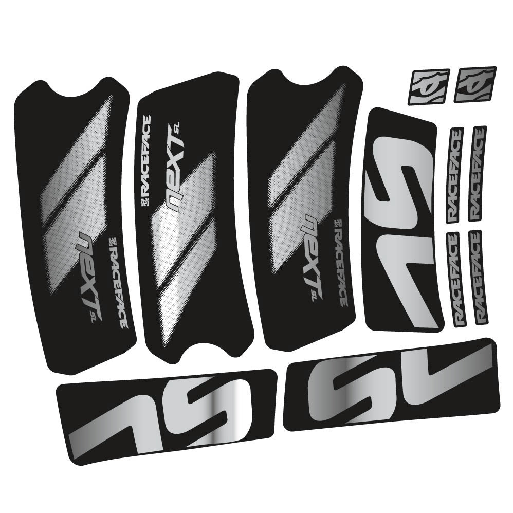Autocollant RaceFace Next SL G5 2022, Pédalier, Vélo vinyle autocollant