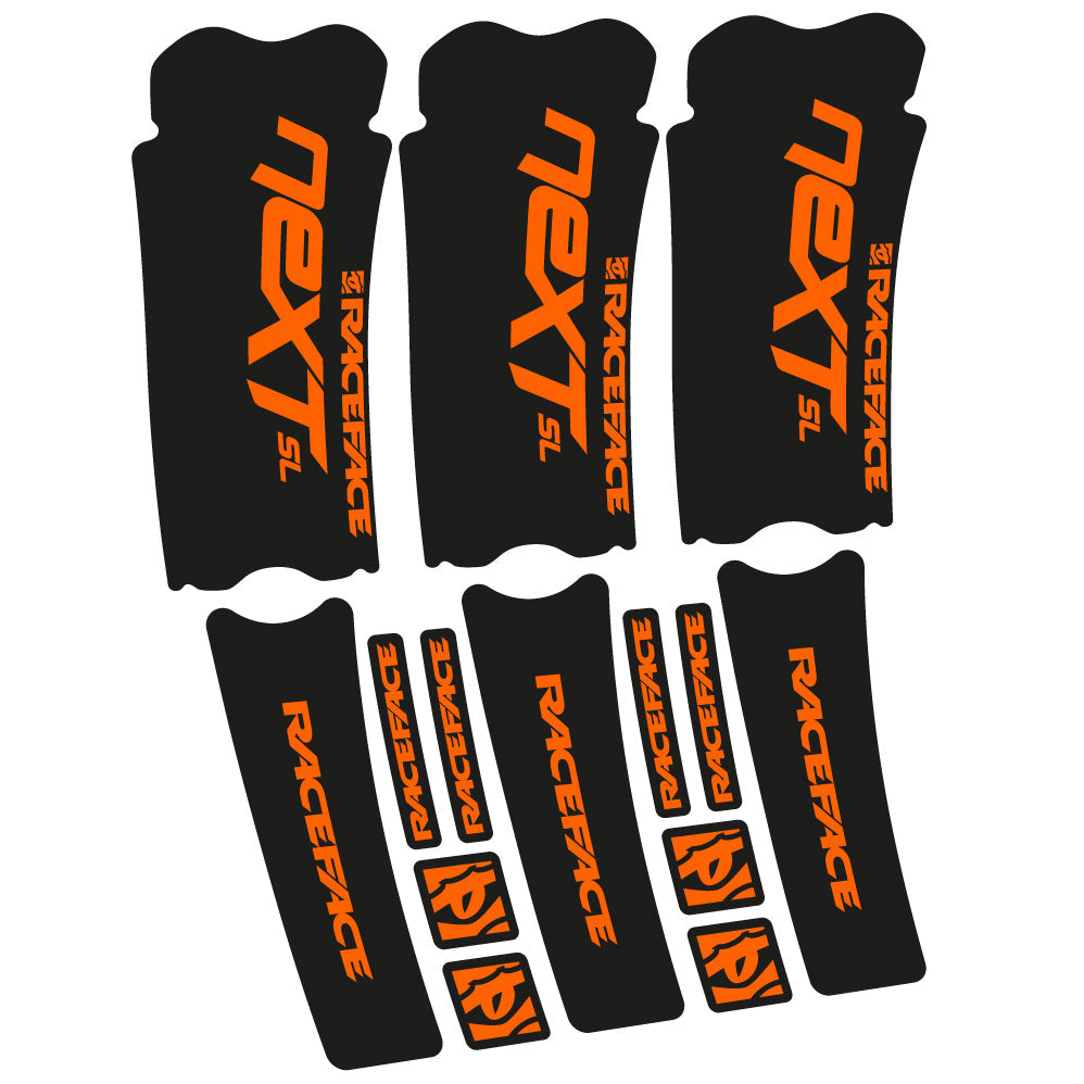 Autocollant RaceFace Next SL, Pédalier, Vélo vinyle autocollant