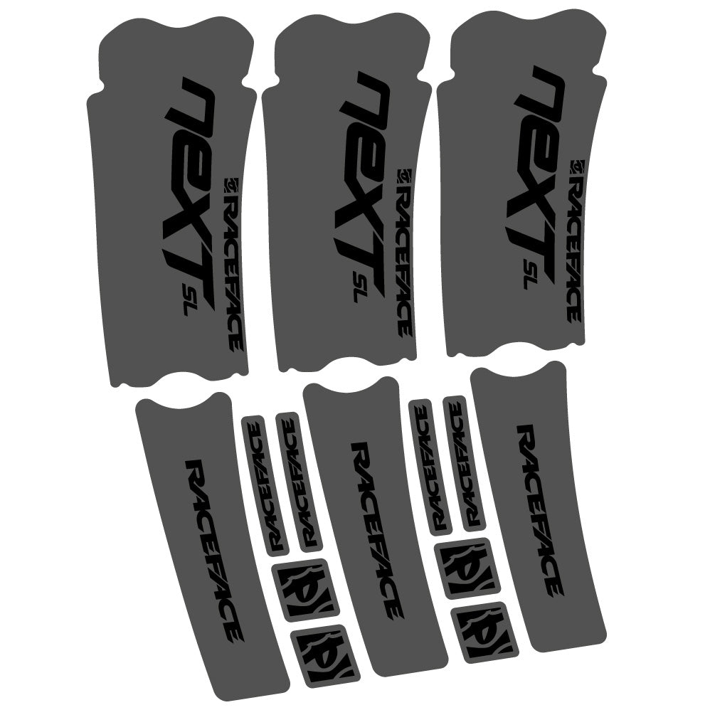 Autocollant RaceFace Next SL, Pédalier, Vélo vinyle autocollant