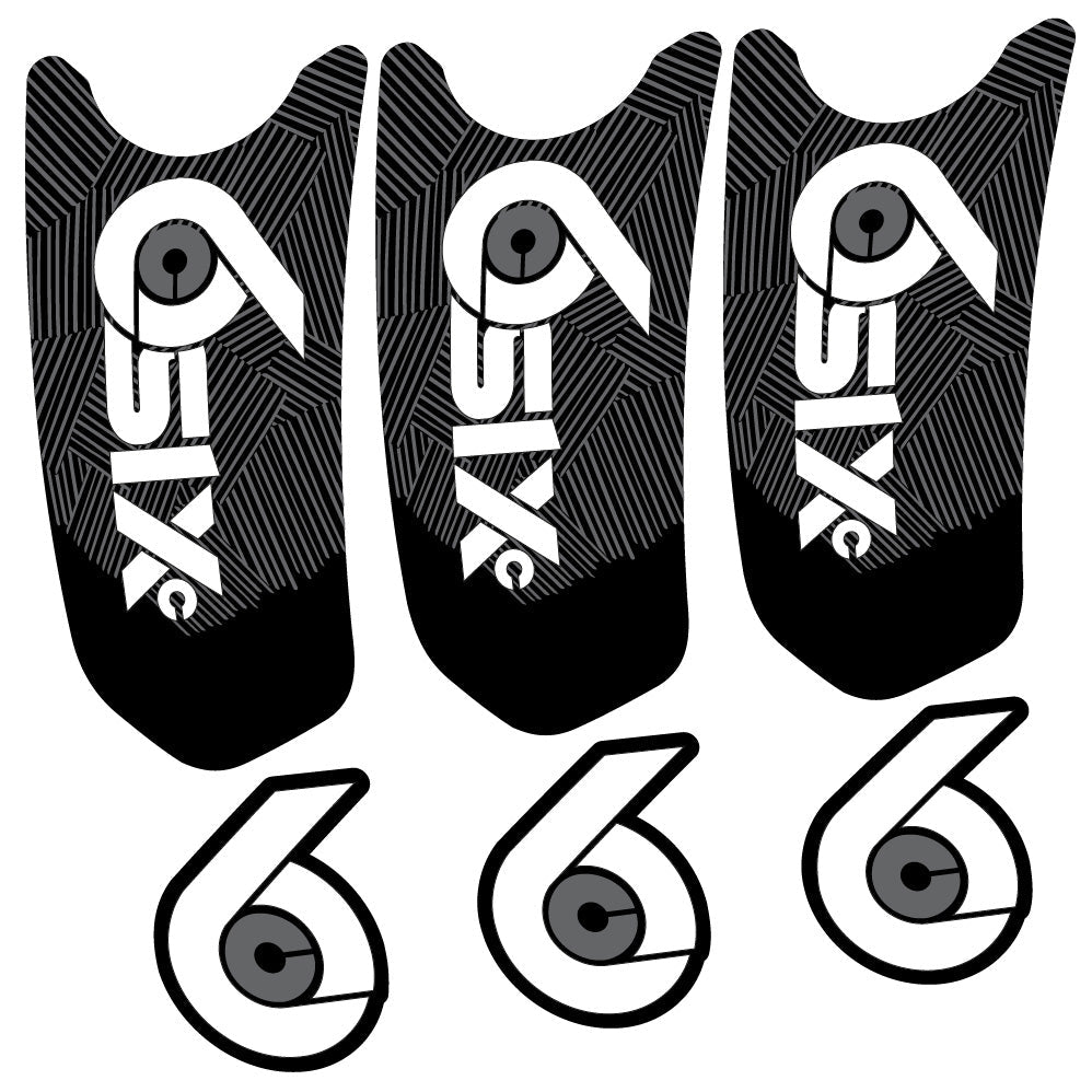 Autocollant RaceFace SixC Cinch, Pédalier, Vélo vinyle autocollant