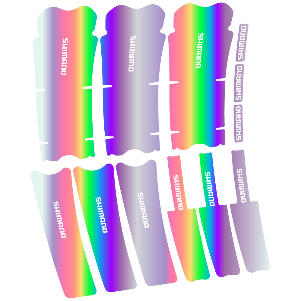 Autocollant Shimano Deore FC-MT510-1, Pédalier, Vélo vinyle sticker