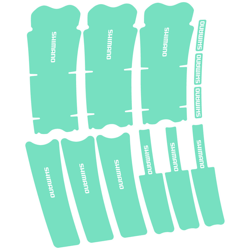Autocollant Shimano Deore FC-MT510-1, Pédalier, Vélo vinyle sticker
