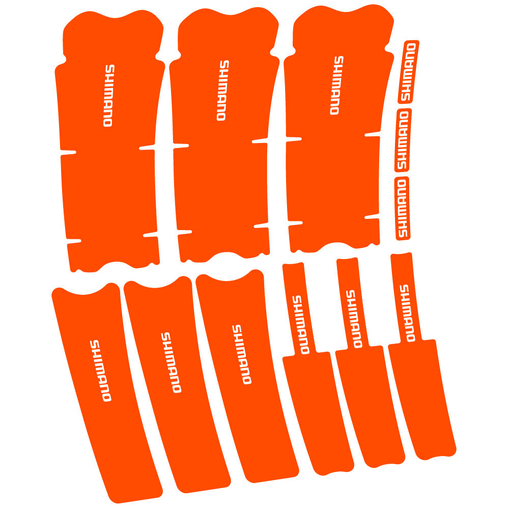 Autocollant Shimano Deore FC-MT510-1, Pédalier, Vélo vinyle sticker