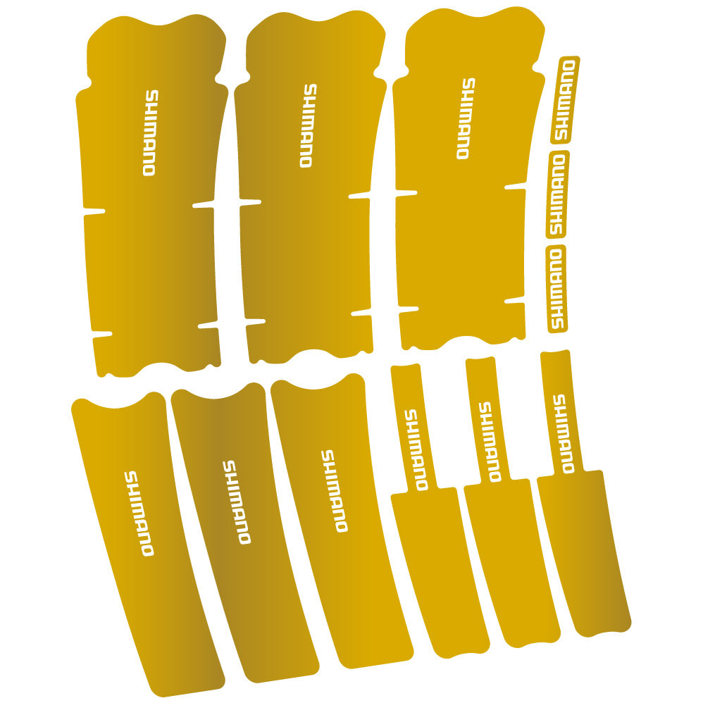 Autocollant Shimano Deore FC-MT510-1, Pédalier, Vélo vinyle sticker