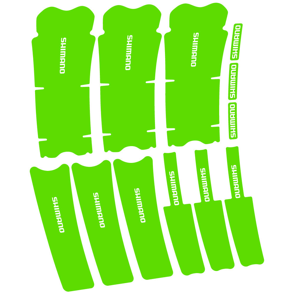 Autocollant Shimano Deore FC-MT510-1, Pédalier, Vélo vinyle sticker