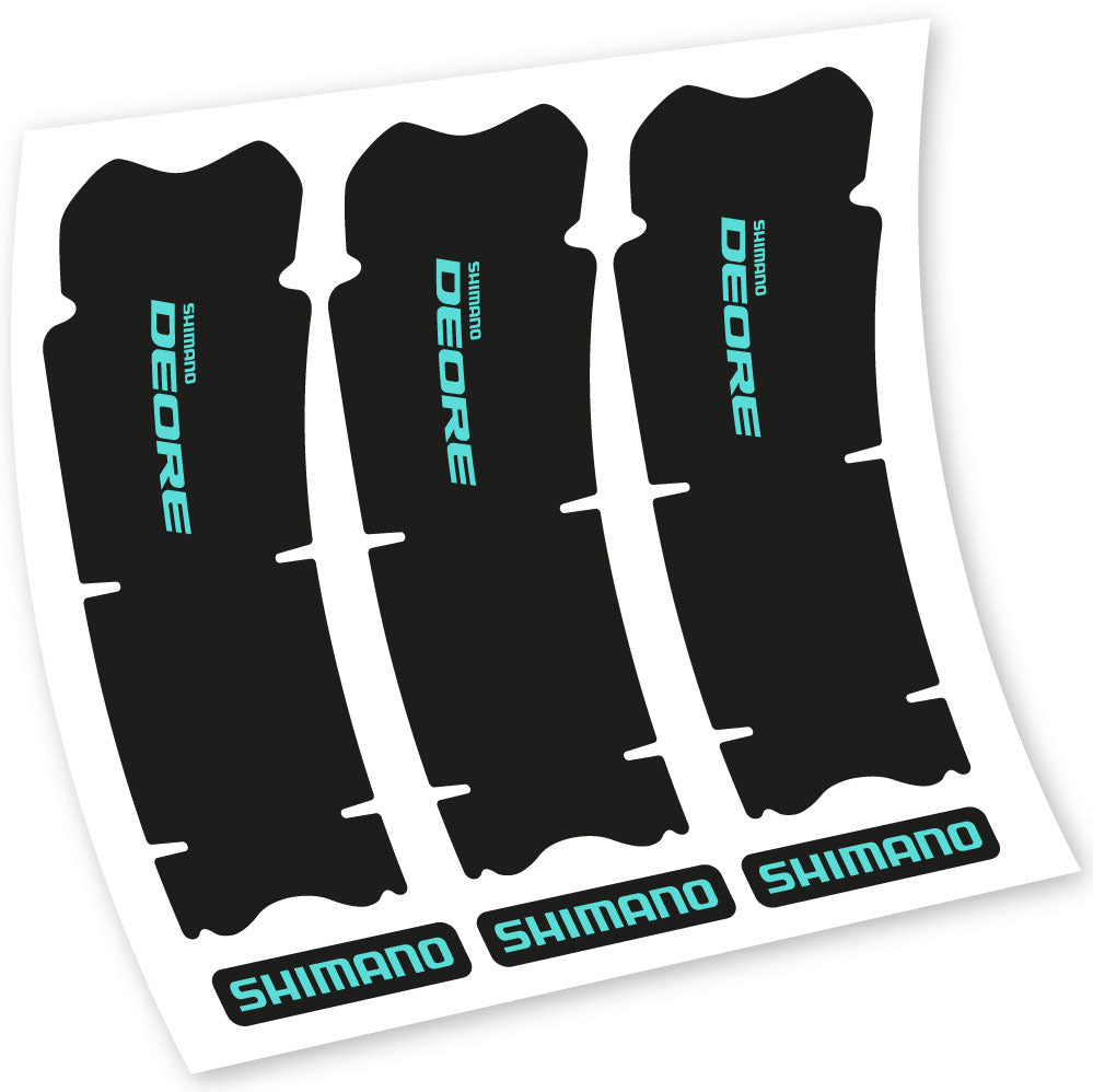 Autocollants, Shimano Deore XT M615, Pédalier, Autocollant vélo vinyle
