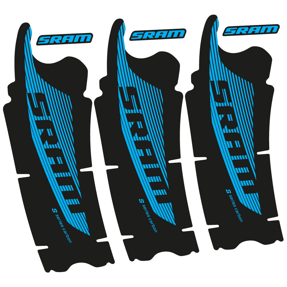 Autocollant Sram Red AXS, Pédalier, Vélo vinyle autocollant