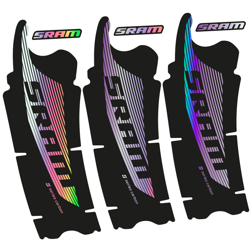 Autocollant Sram Red AXS, Pédalier, Vélo vinyle autocollant