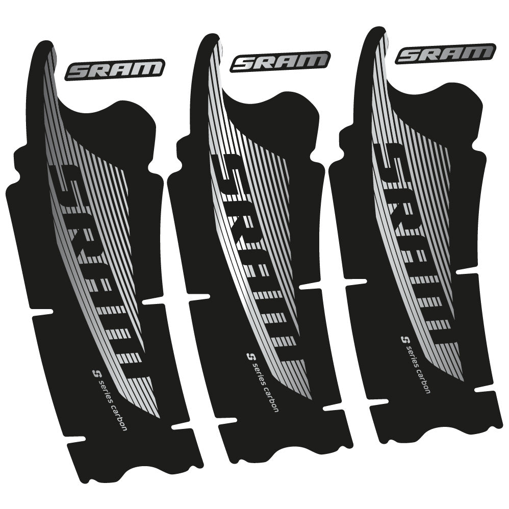 Autocollant Sram Red AXS, Pédalier, Vélo vinyle autocollant