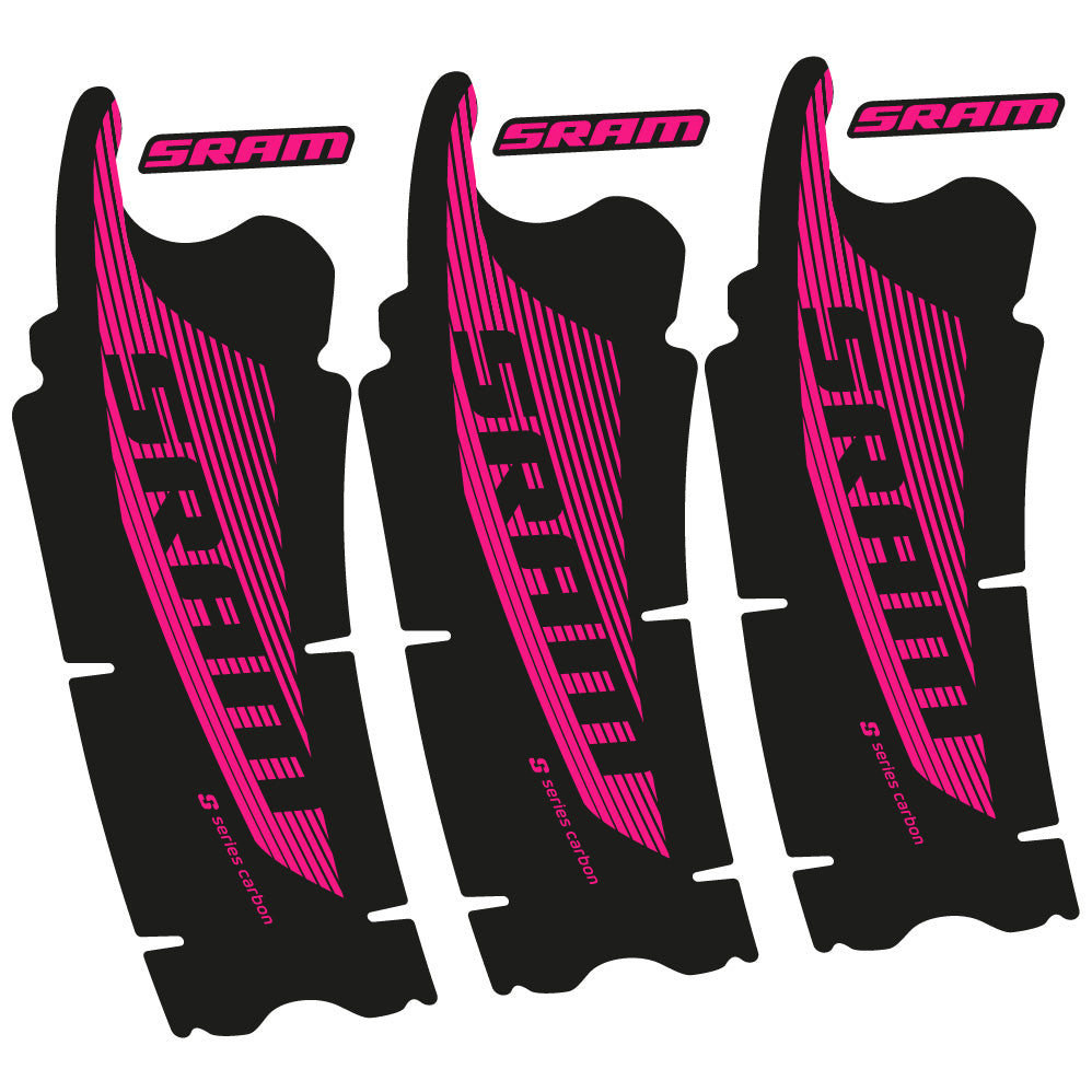 Autocollant Sram Red AXS, Pédalier, Vélo vinyle autocollant