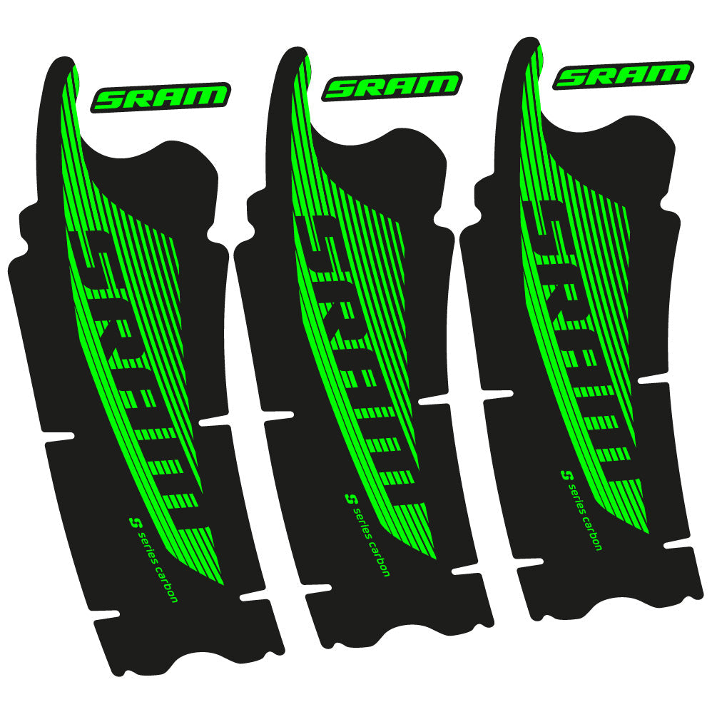 Autocollant Sram Red AXS, Pédalier, Vélo vinyle autocollant