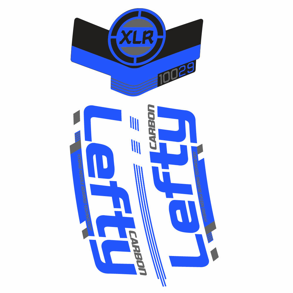 Autocollant Scalpel 29 Team Lefty XLR 100 2015, Fourche 29, Autocollant Vélo vinyle