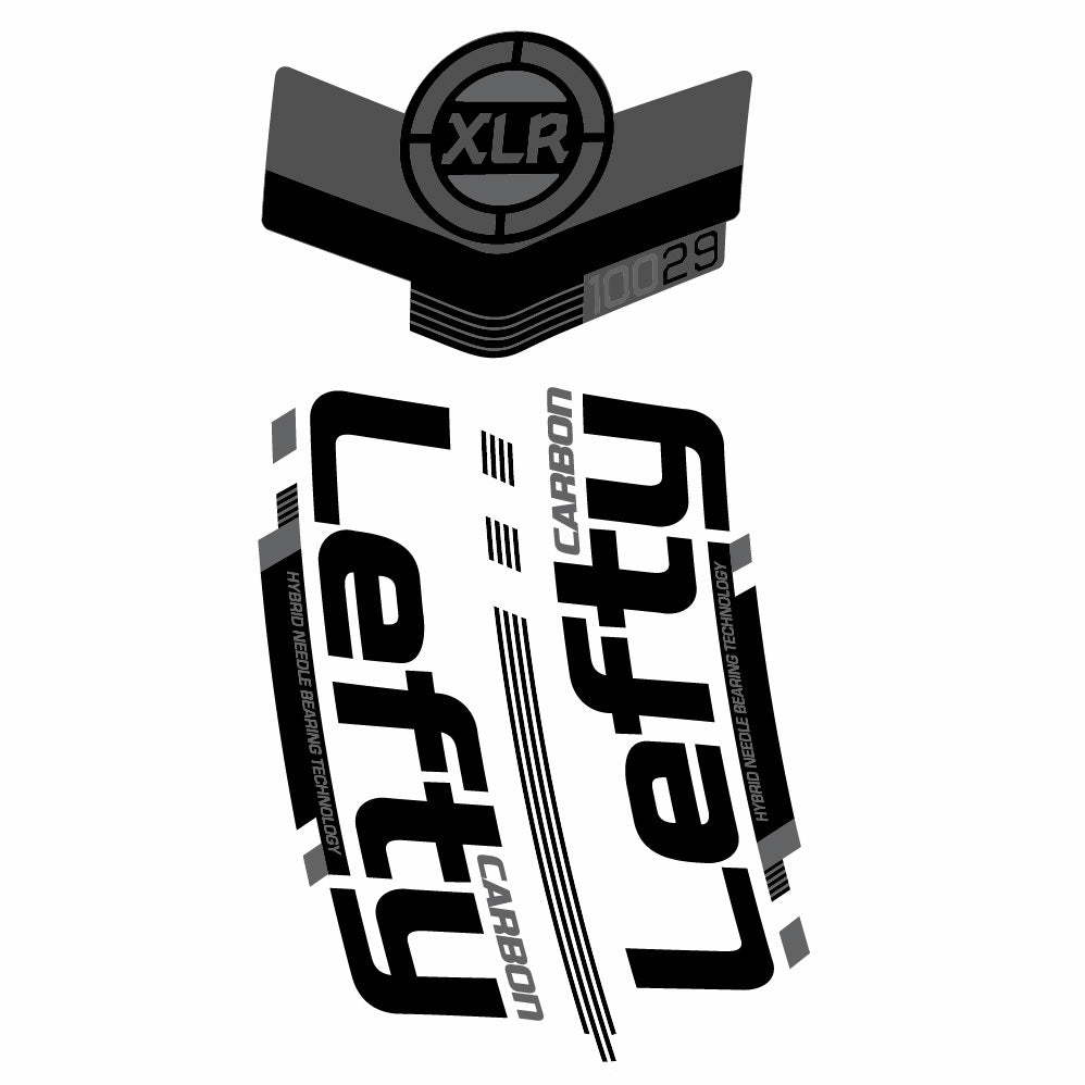 Autocollant Scalpel 29 Team Lefty XLR 100 2015, Fourche 29, Autocollant Vélo vinyle