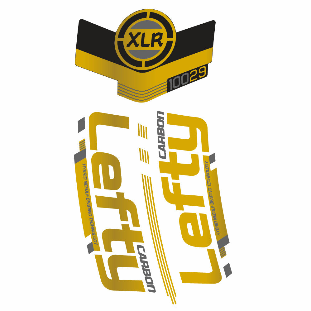 Autocollant Scalpel 29 Team Lefty XLR 100 2015, Fourche 29, Autocollant Vélo vinyle