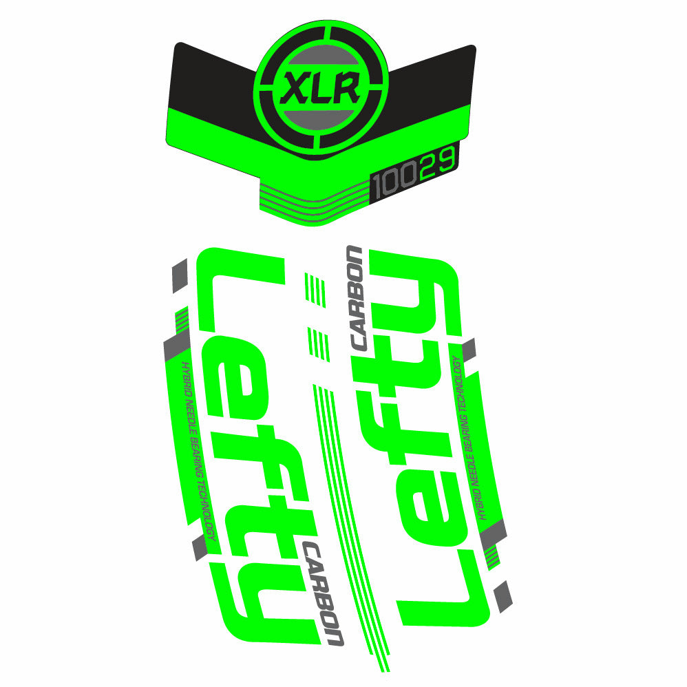 Autocollant Scalpel 29 Team Lefty XLR 100 2015, Fourche 29, Autocollant Vélo vinyle