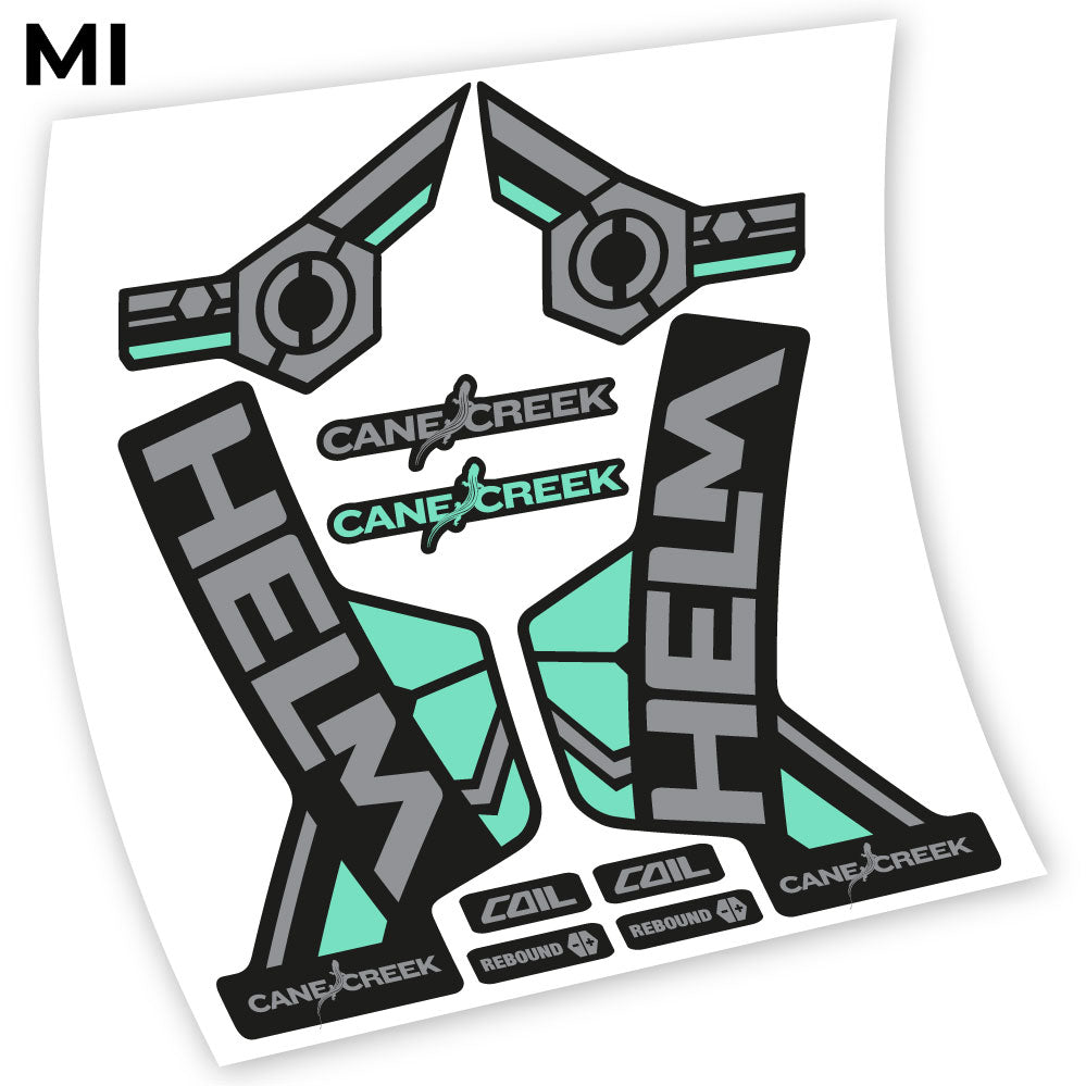 Autocollant Canecreek Helm 2018, Vélo Fourche 29, autocollant vinyle