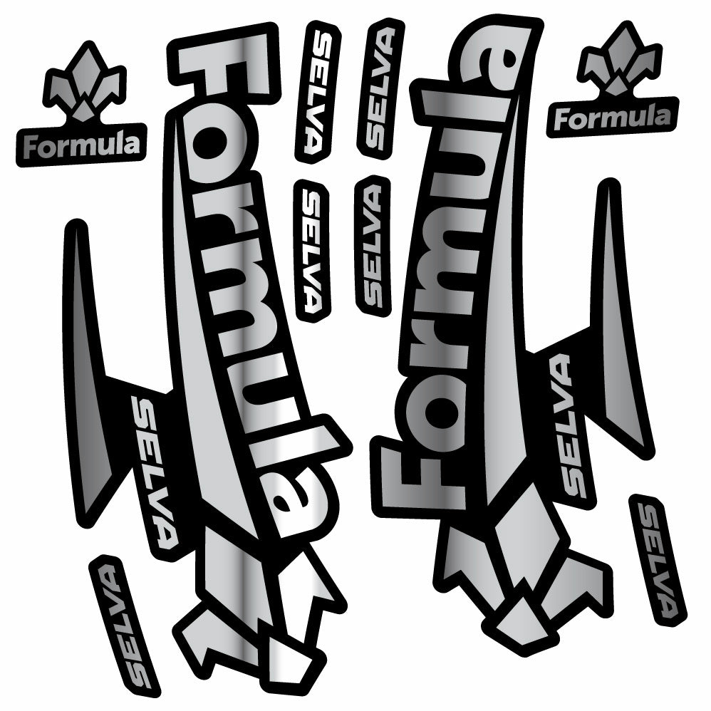 Autocollant Formula Selva 2018, Fourche 29, Autocollant Vélo vinyle