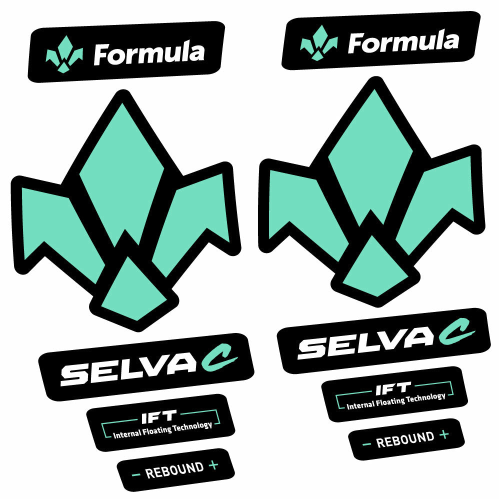 Autocollant Formula Selva C 2019, Fourche 29, Autocollant Vélo vinyle