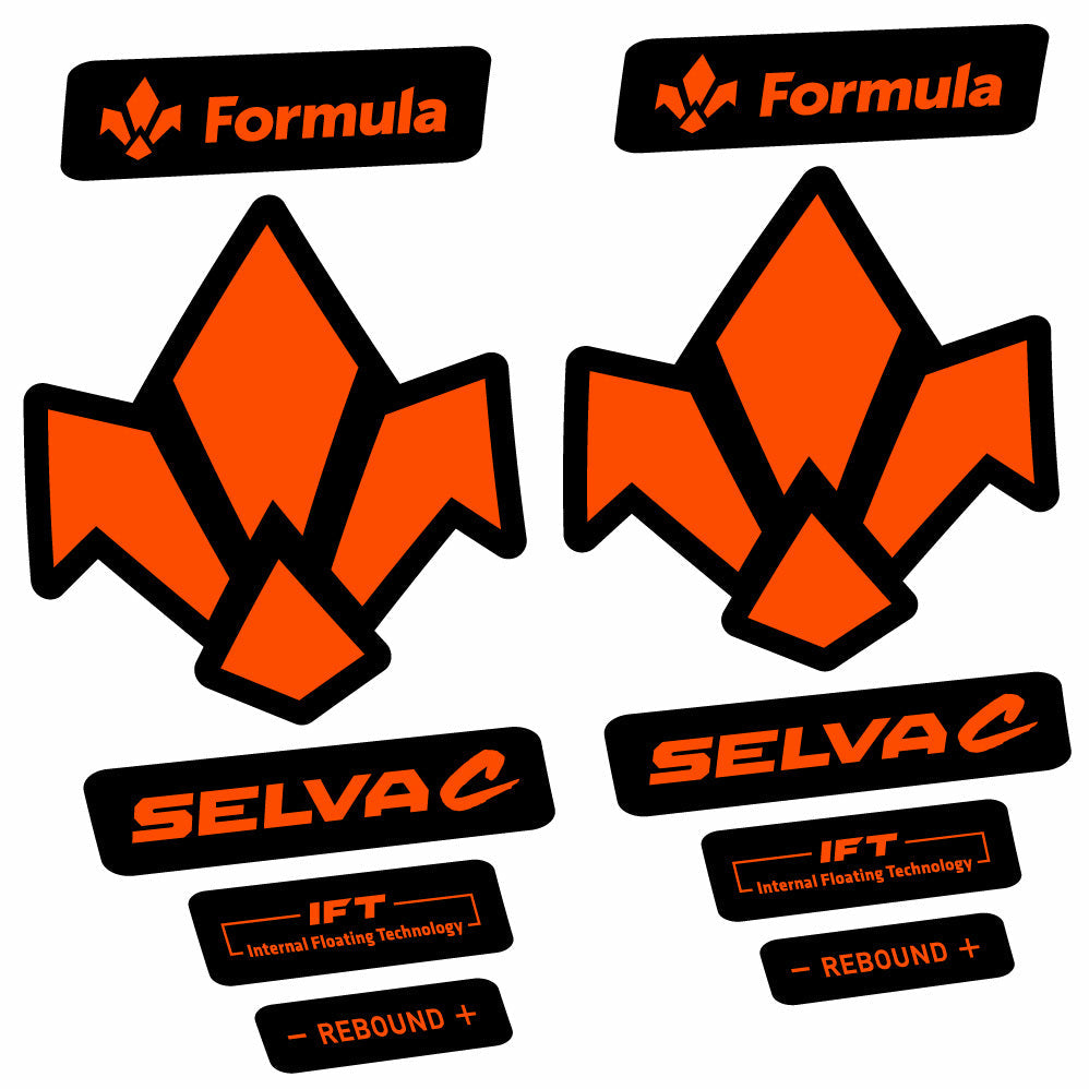 Autocollant Formula Selva C 2019, Fourche 29, Autocollant Vélo vinyle