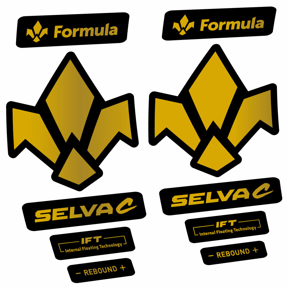 Autocollant Formula Selva C 2019, Fourche 29, Autocollant Vélo vinyle