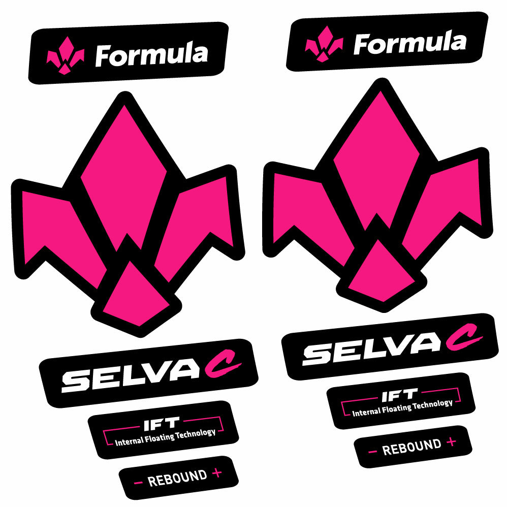 Autocollant Formula Selva C 2019, Fourche 29, Autocollant Vélo vinyle