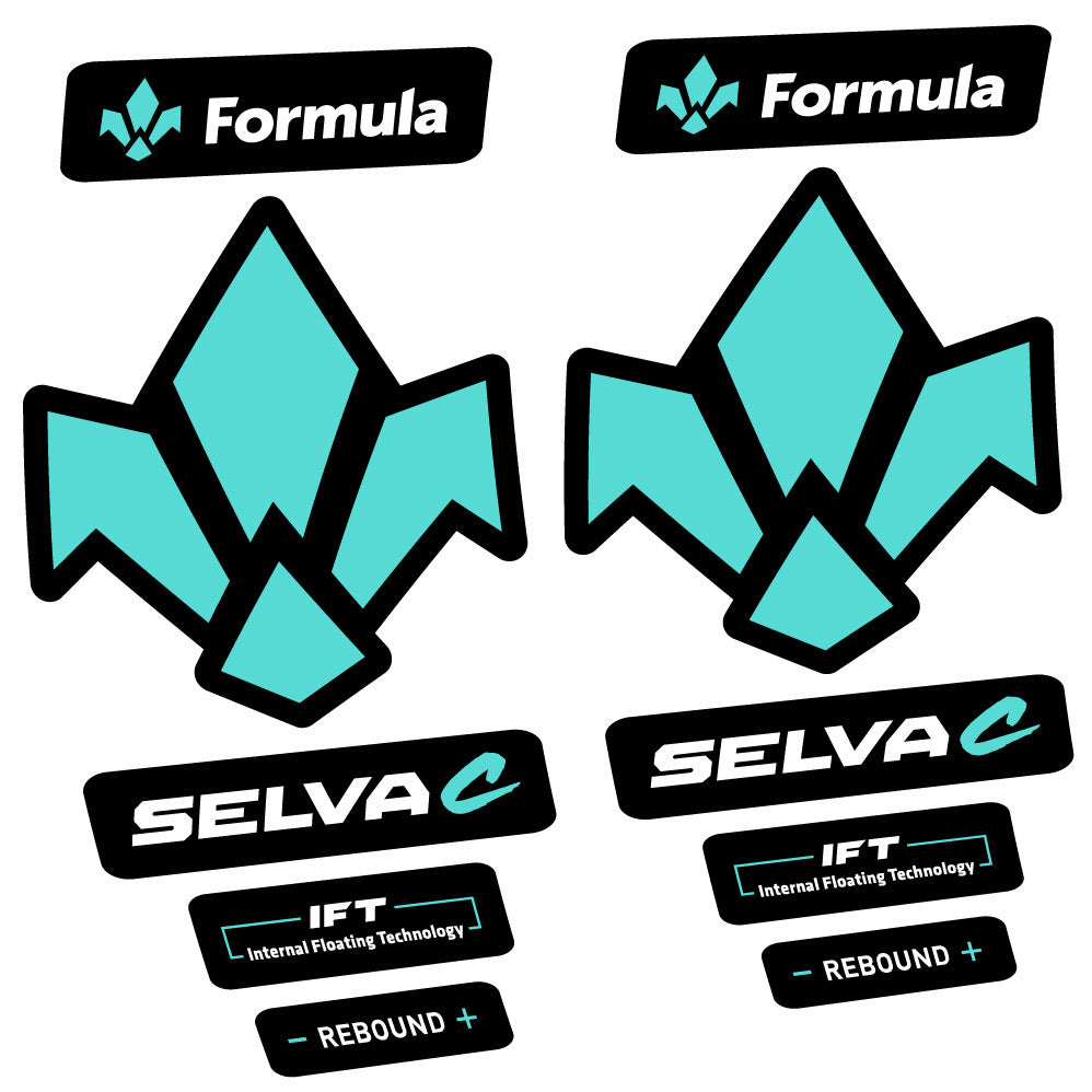 Autocollant Formula Selva C 2019, Fourche 29, Autocollant Vélo vinyle