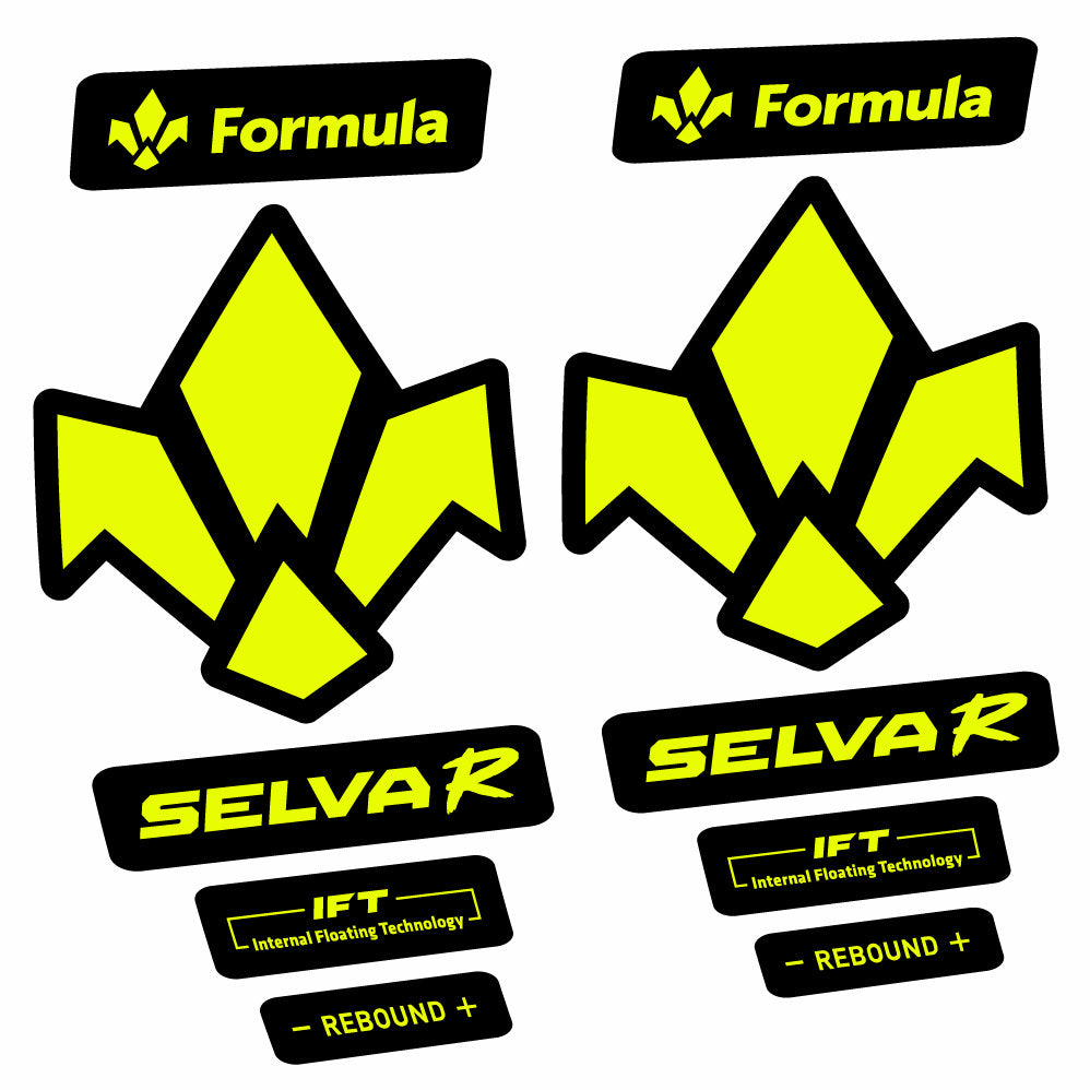 Autocollant Formula Selva R 2019, Fourche 29, Autocollant Vélo vinyle