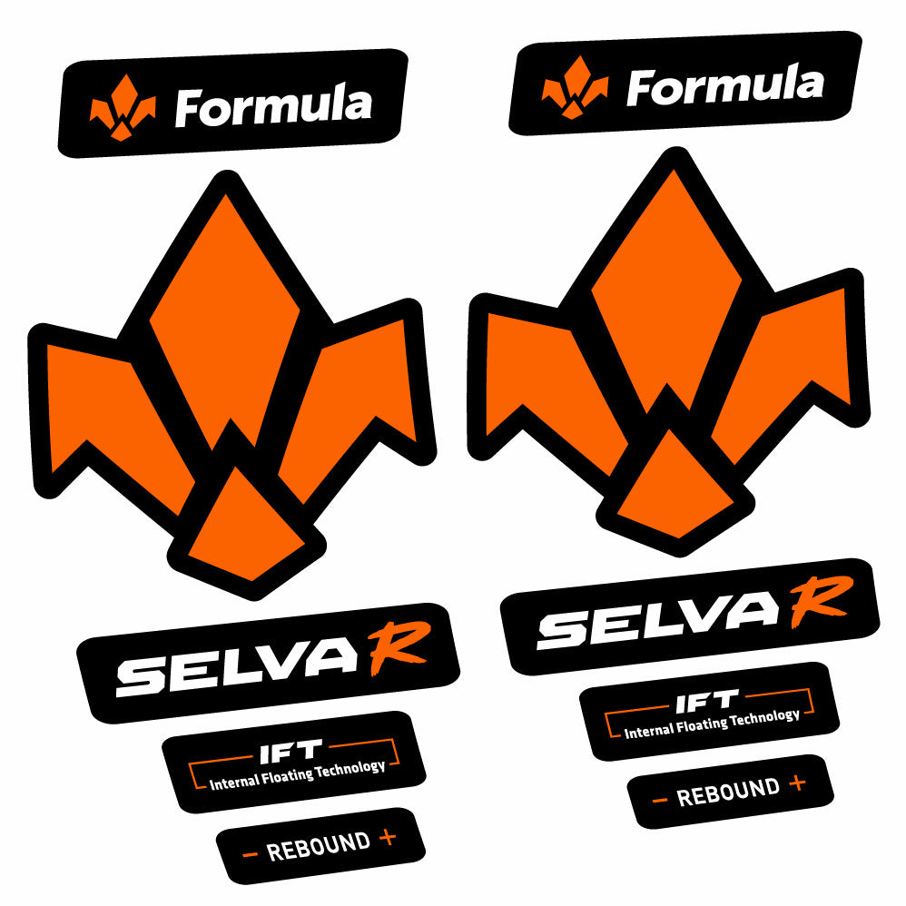 Autocollant Formula Selva R 2019, Fourche 29, Autocollant Vélo vinyle
