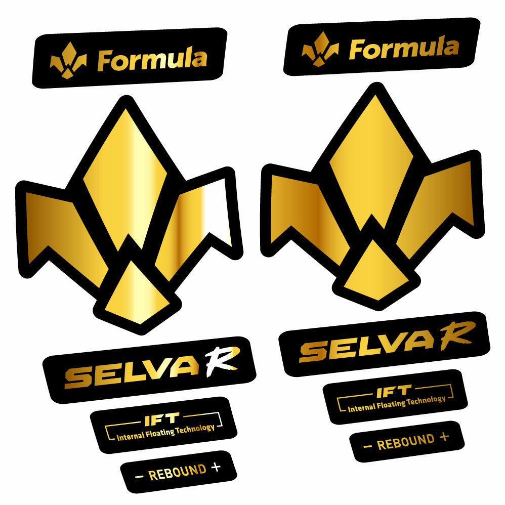 Autocollant Formula Selva R 2019, Fourche 29, Autocollant Vélo vinyle