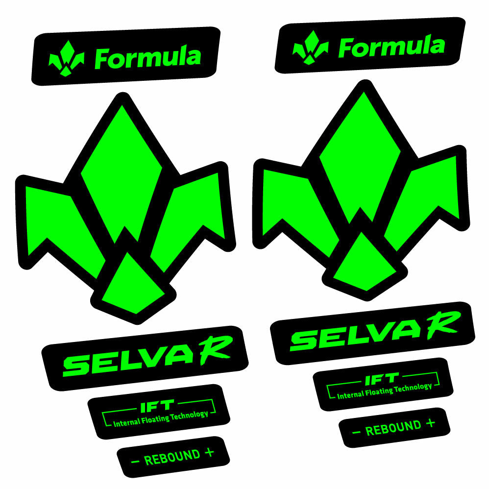 Autocollant Formula Selva R 2019, Fourche 29, Autocollant Vélo vinyle