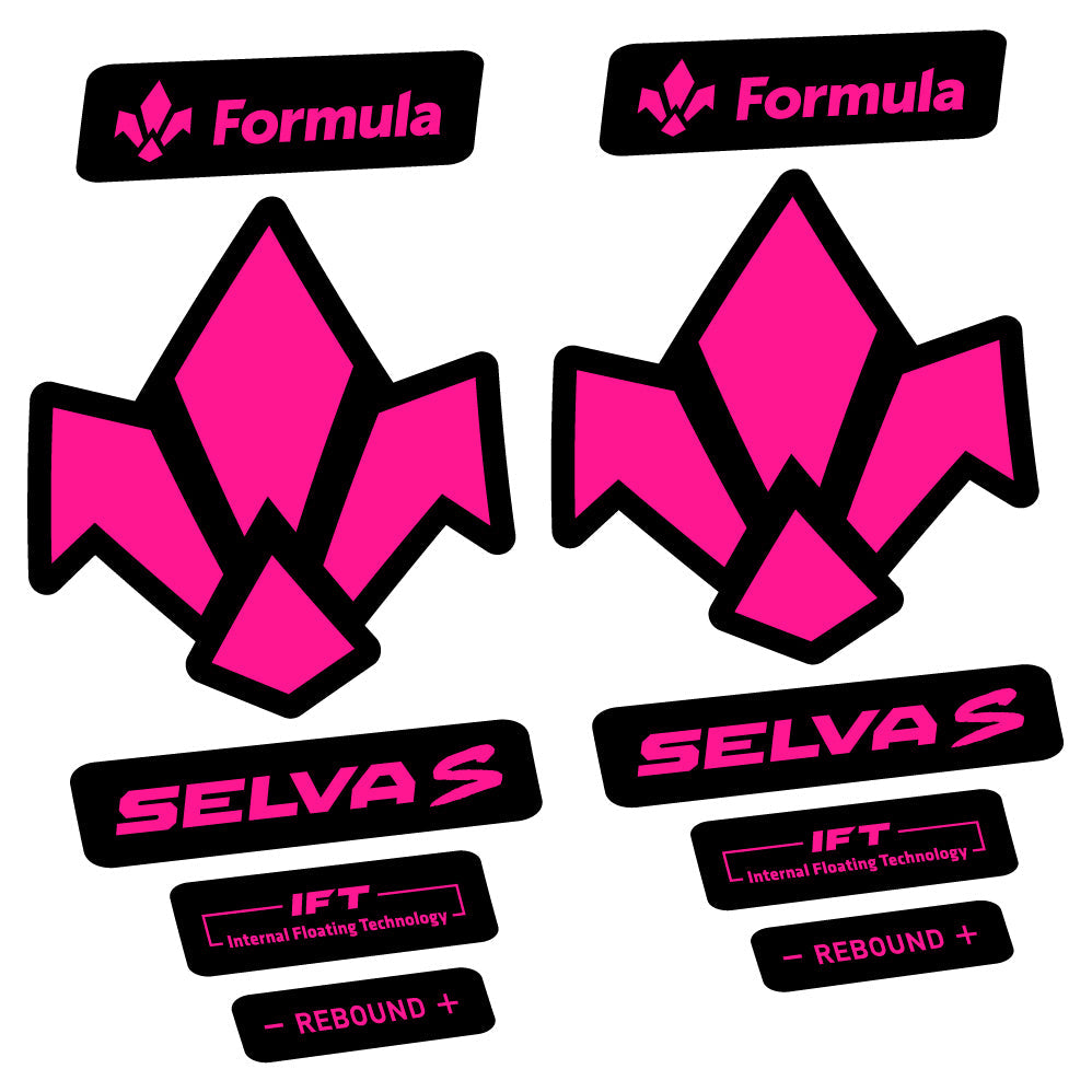 Autocollant Formula Selva S 2019, Vélo Fourche, Autocollant Vinyle