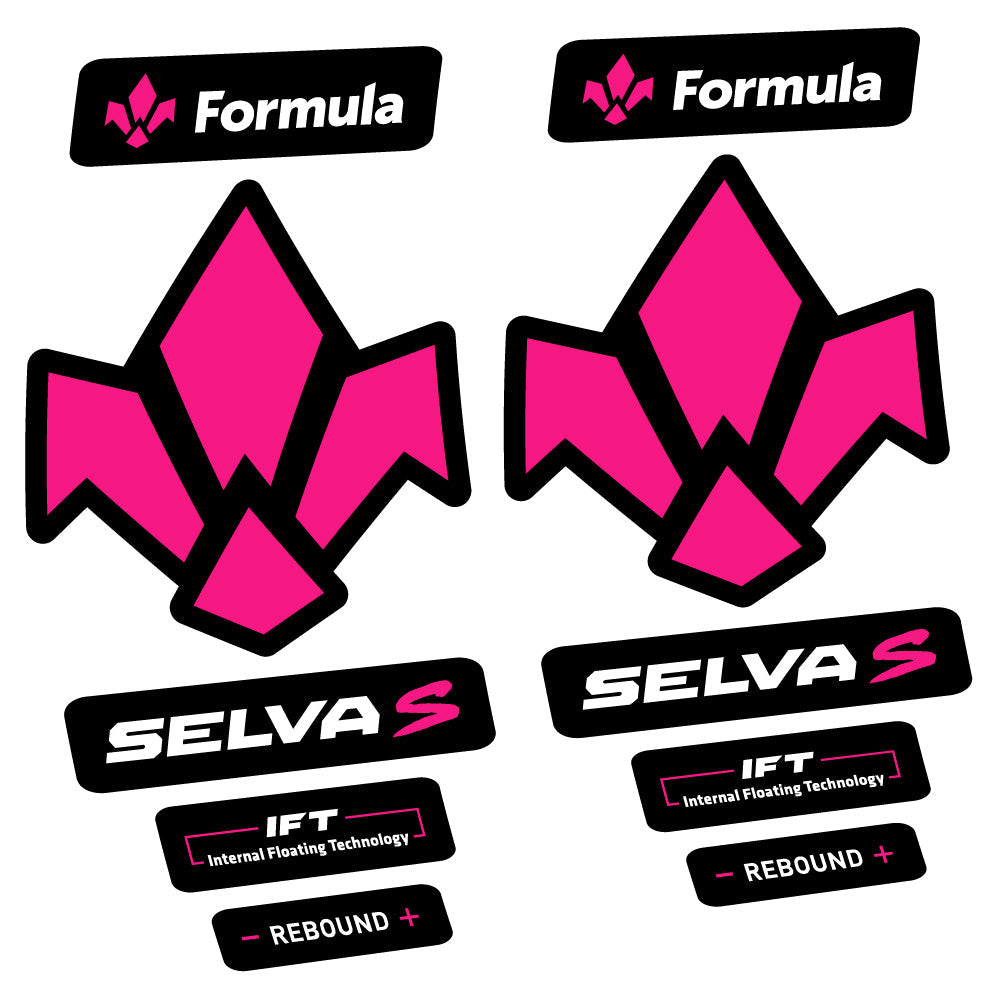 Autocollant Formula Selva S 2019, Vélo Fourche, Autocollant Vinyle
