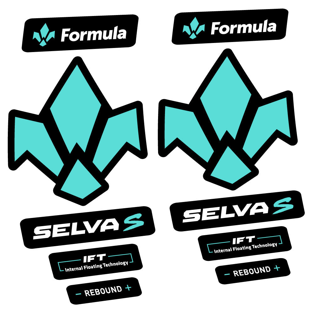 Autocollant Formula Selva S 2019, Vélo Fourche, Autocollant Vinyle