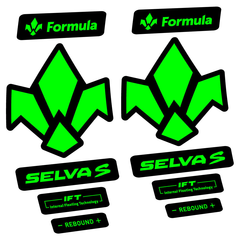 Autocollant Formula Selva S 2019, Vélo Fourche, Autocollant Vinyle