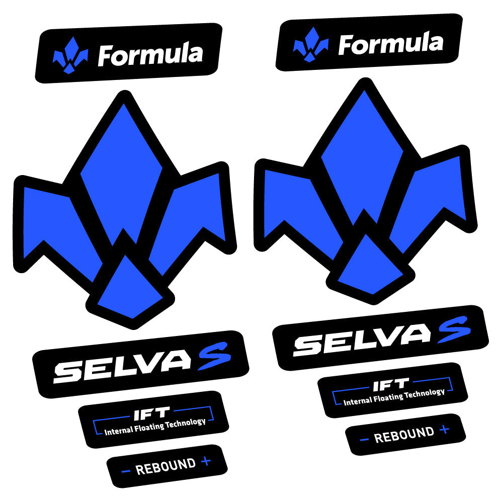 Autocollant Formula Selva S 2019, Vélo Fourche, Autocollant Vinyle