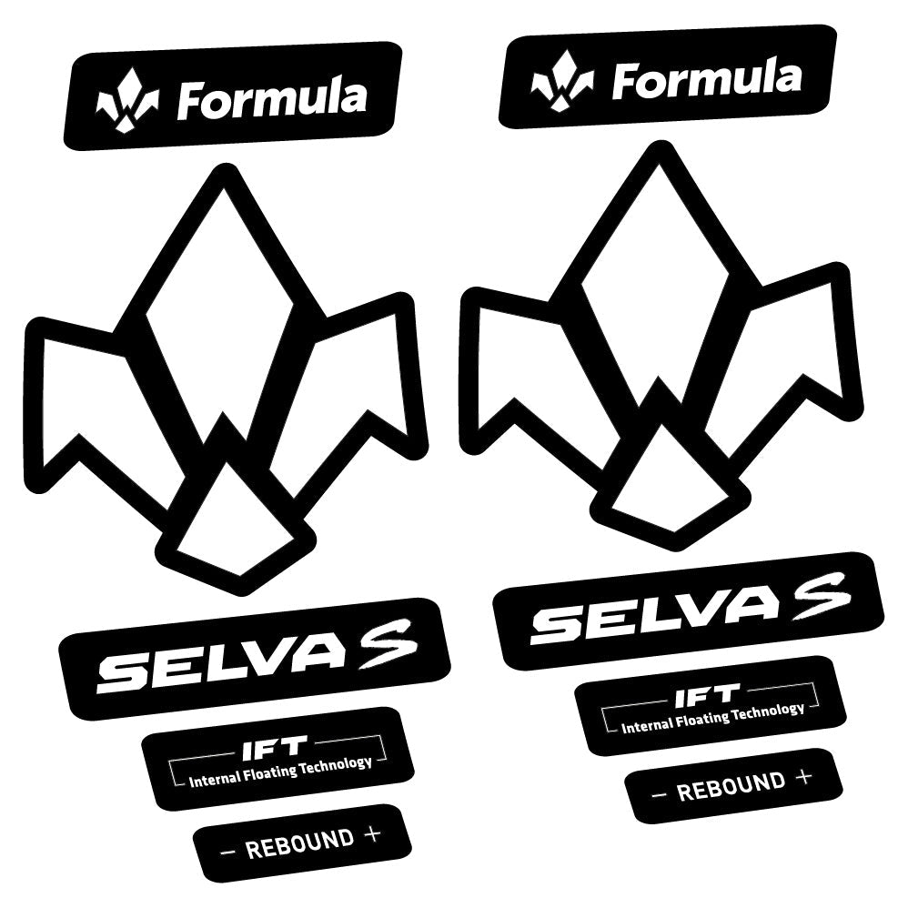 Autocollant Formula Selva S 2019, Vélo Fourche, Autocollant Vinyle