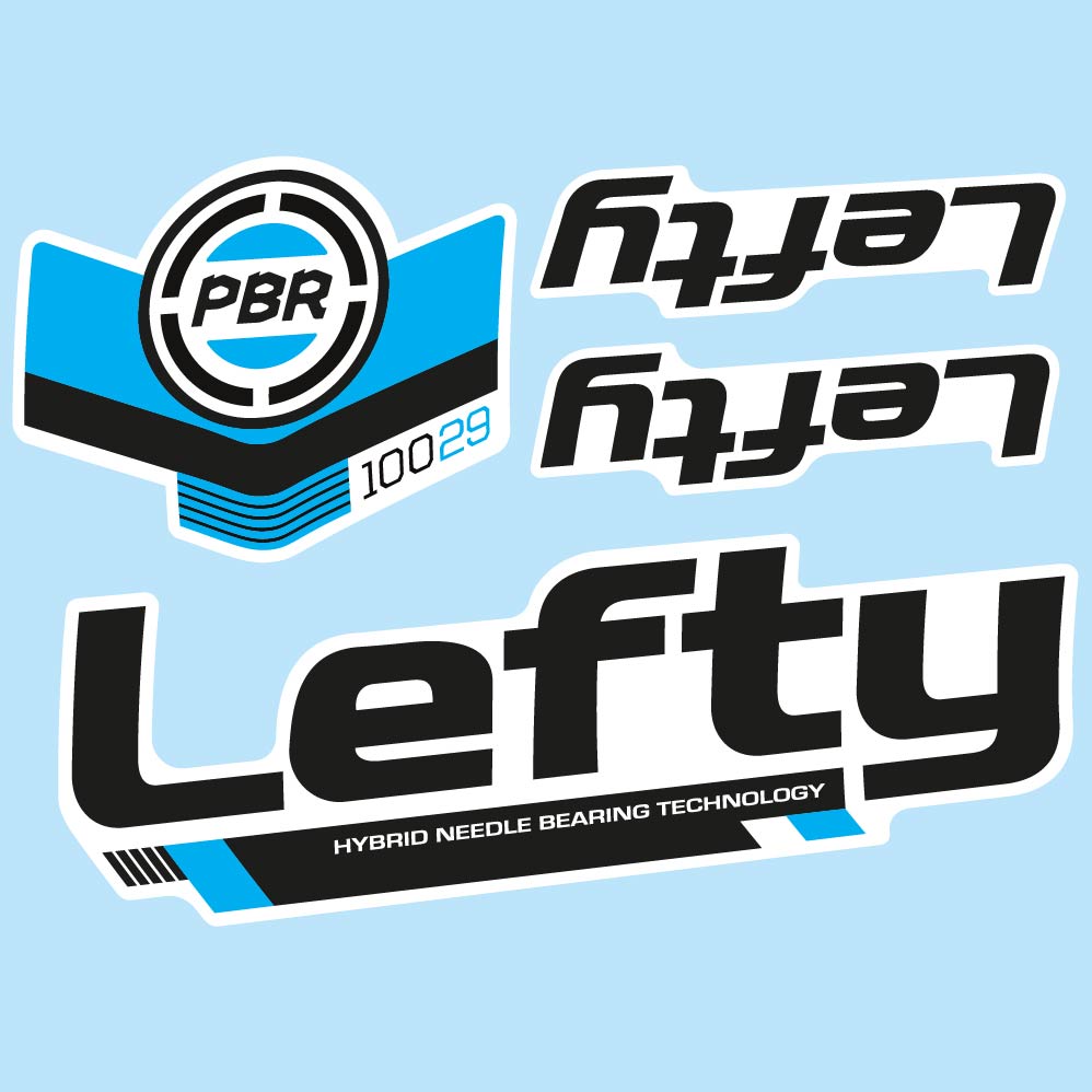 Autocollant Cannondale Lefty PBR 100 29 2016, Fourche, Vélo vinyle sticker