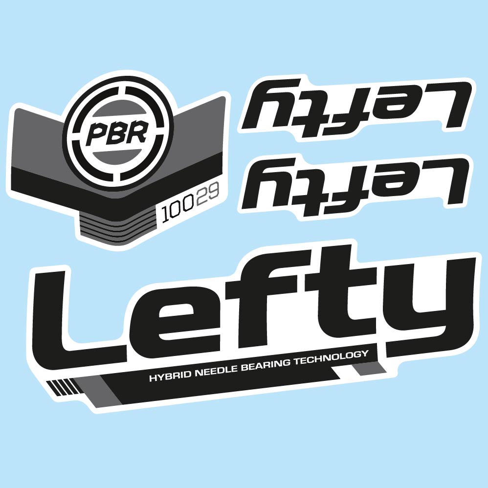 Autocollant Cannondale Lefty PBR 100 29 2016, Fourche, Vélo vinyle sticker