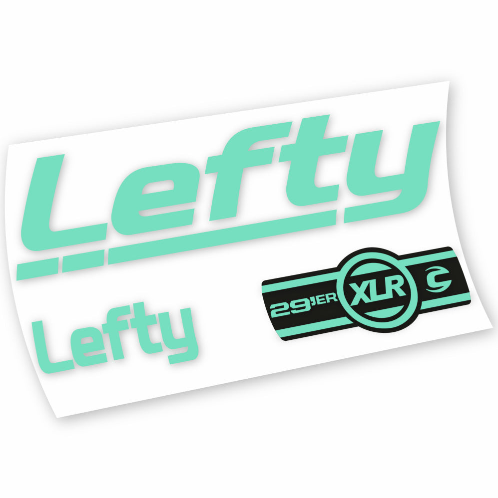 Autocollant Lefty XLR, Fourche 29, Vélo vinyle autocollant