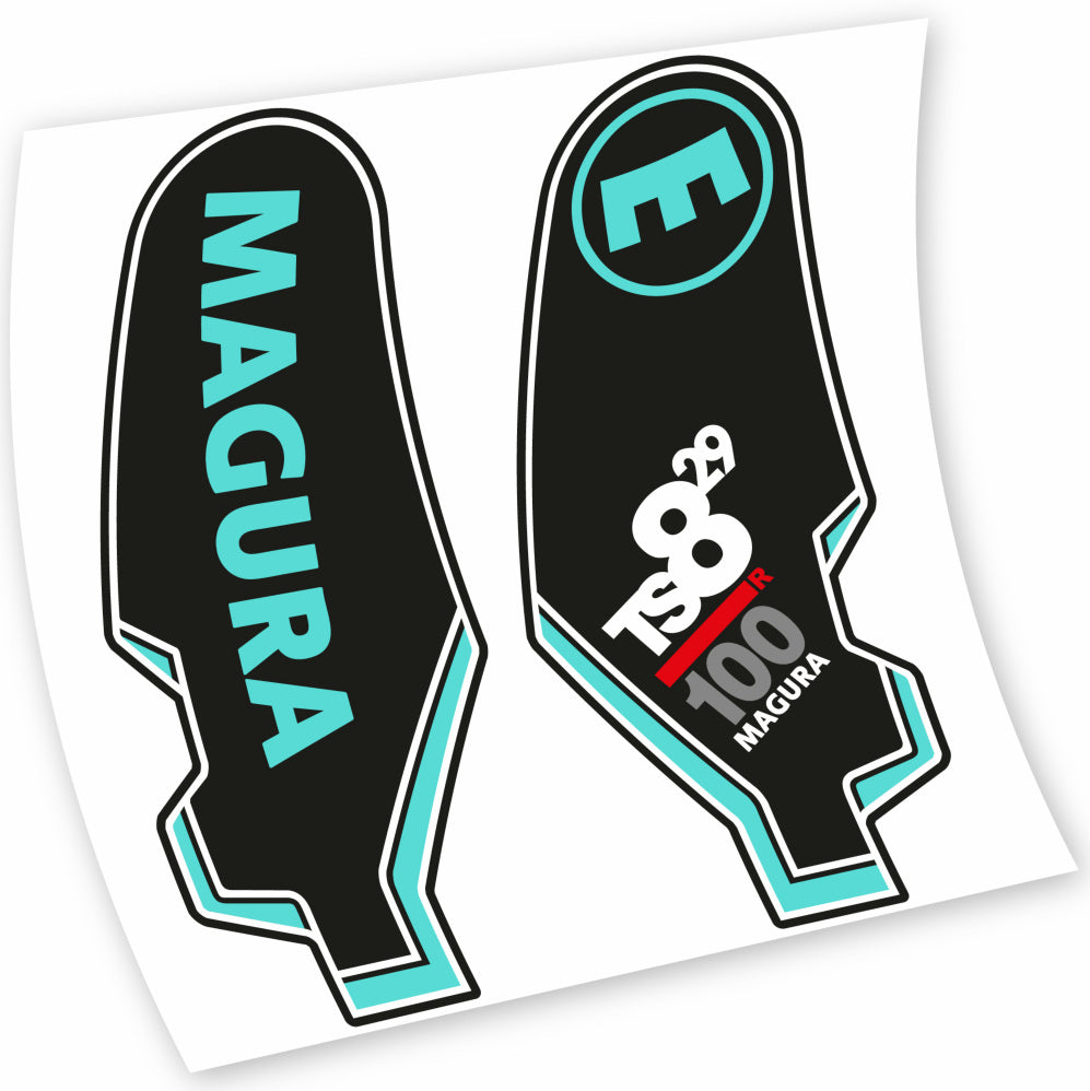 Autocollant Magura TS8, Fourche 29, Vélo vinyle autocollant